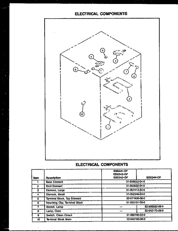 Diagram for ESS342-OF (BOM: ESS3420OF)
