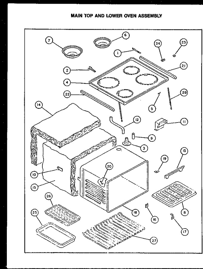 Diagram for ESS344-OF (BOM: ESS3440OF)