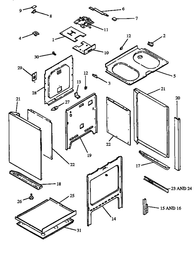 Diagram for EST3992W (BOM: P1132643N W)