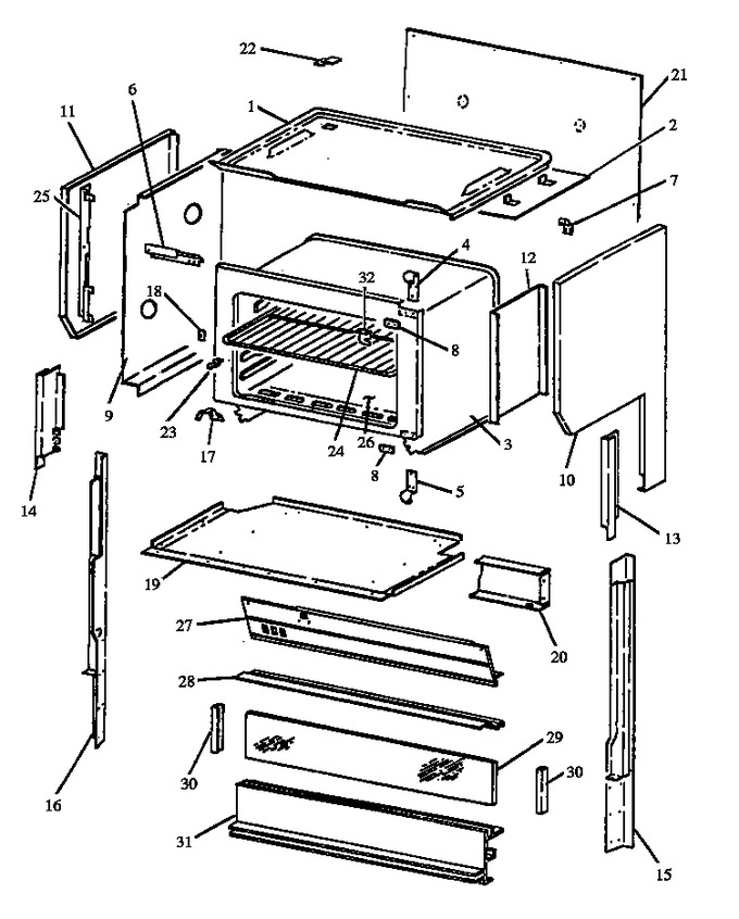 Diagram for EST3992W (BOM: P1132637N W)