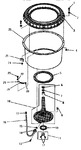 Diagram for 03 - Agitator Post And Spin Tub