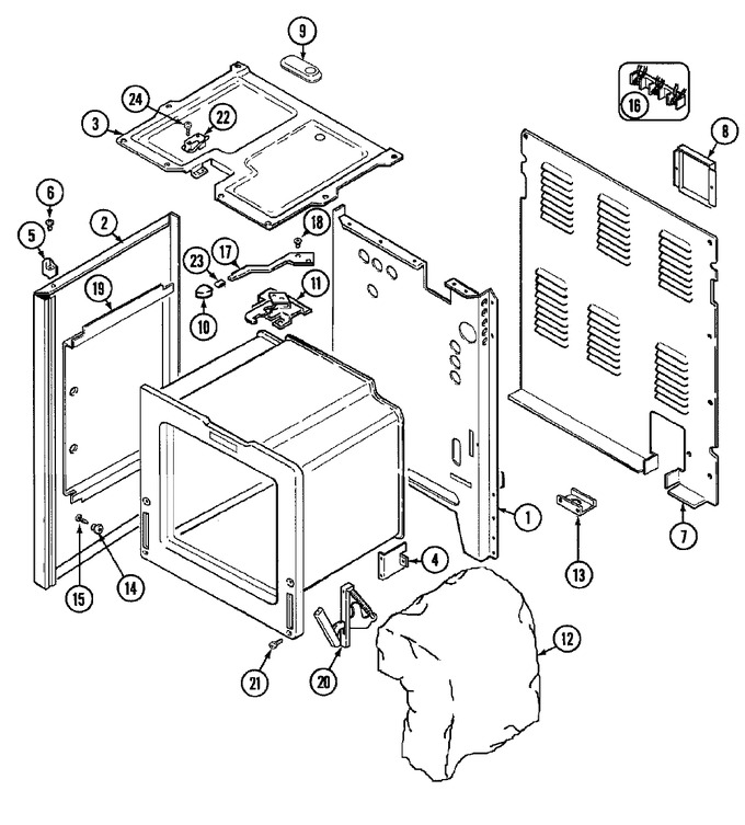 Diagram for FCE10500B