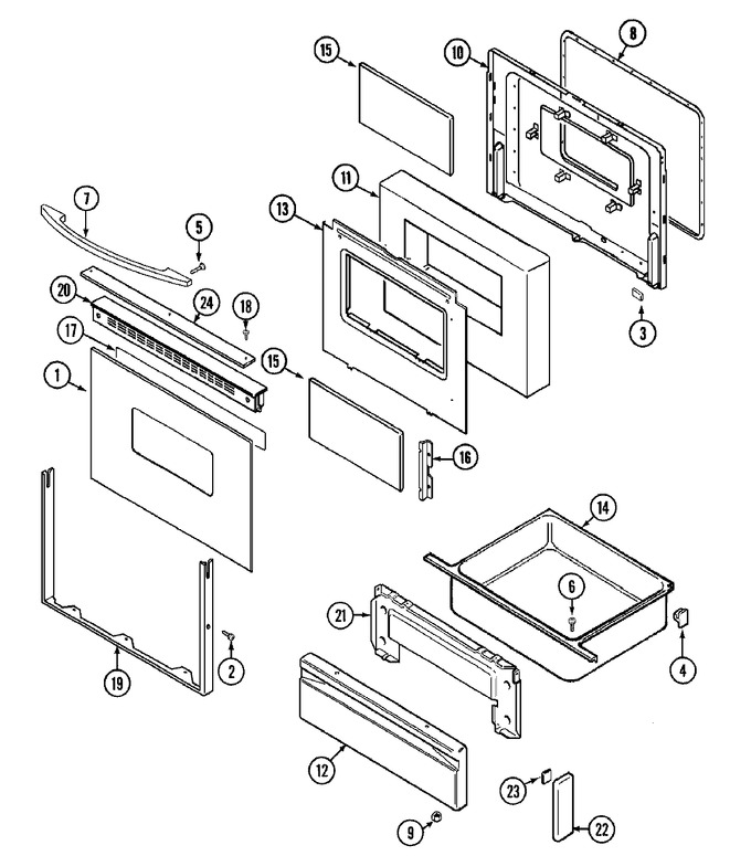 Diagram for FCE30500W