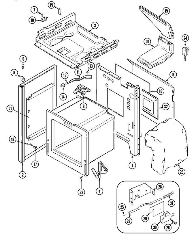 Diagram for FCG20610W