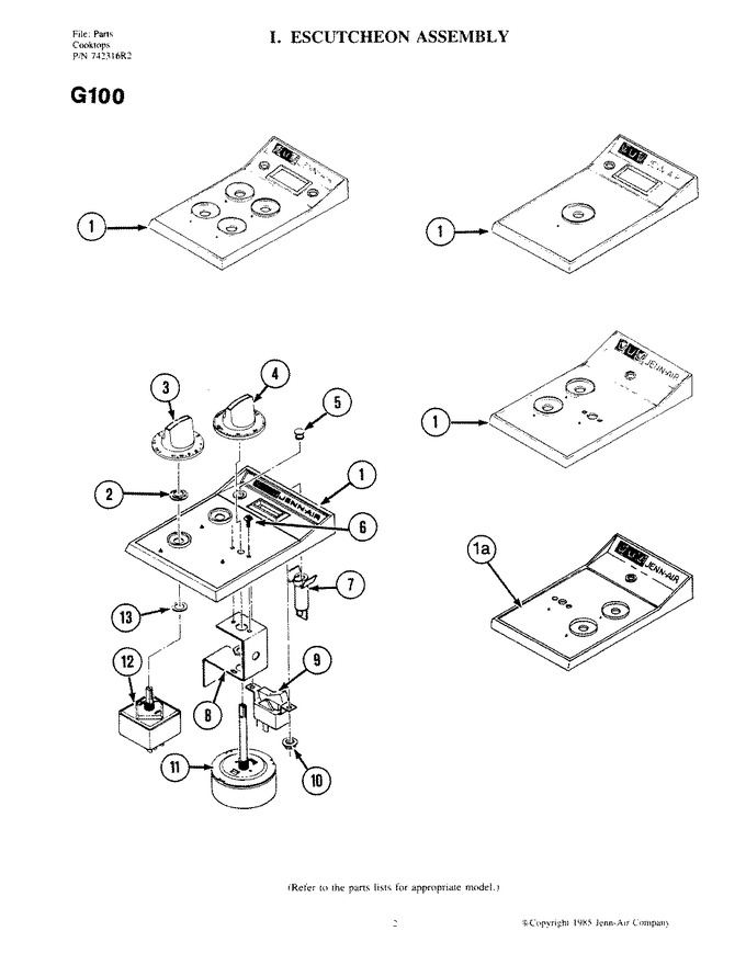 Diagram for G100