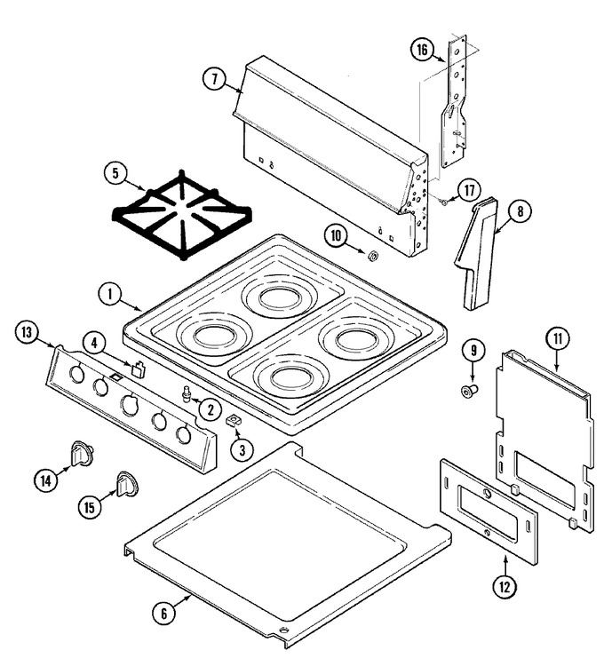 Diagram for GM1110PRW