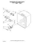 Diagram for 03 - Refrigerator Liner Parts