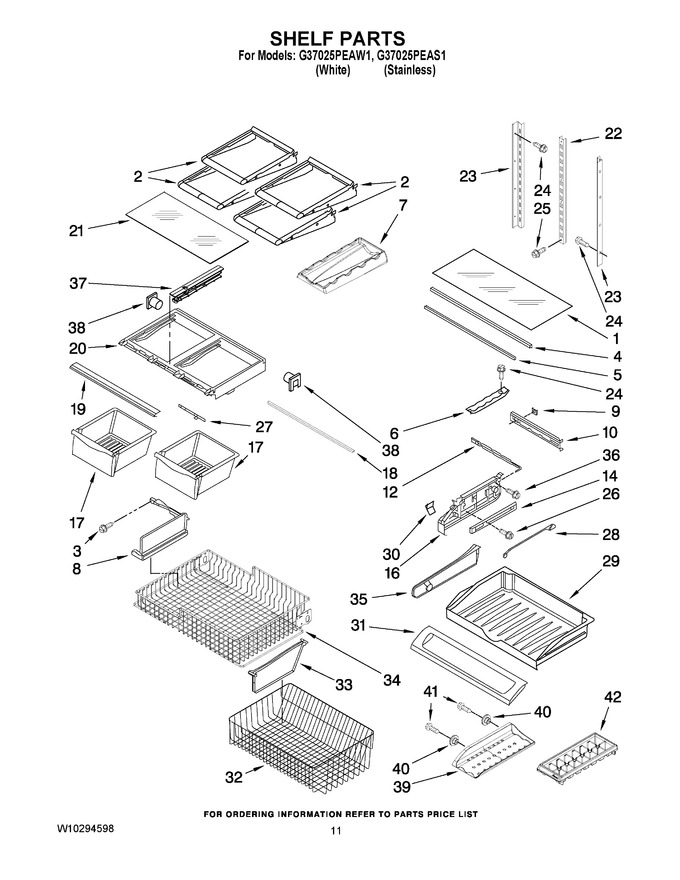 Diagram for G37025PEAW1