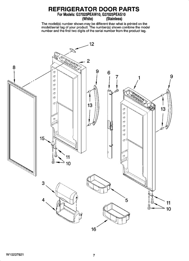 Diagram for G37025PEAW10