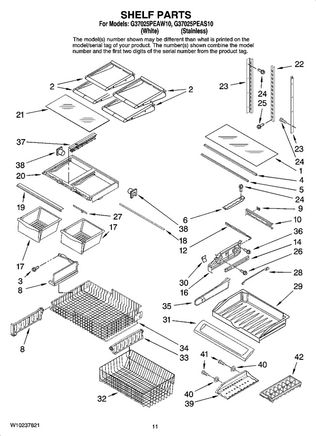 Diagram for G37025PEAW10