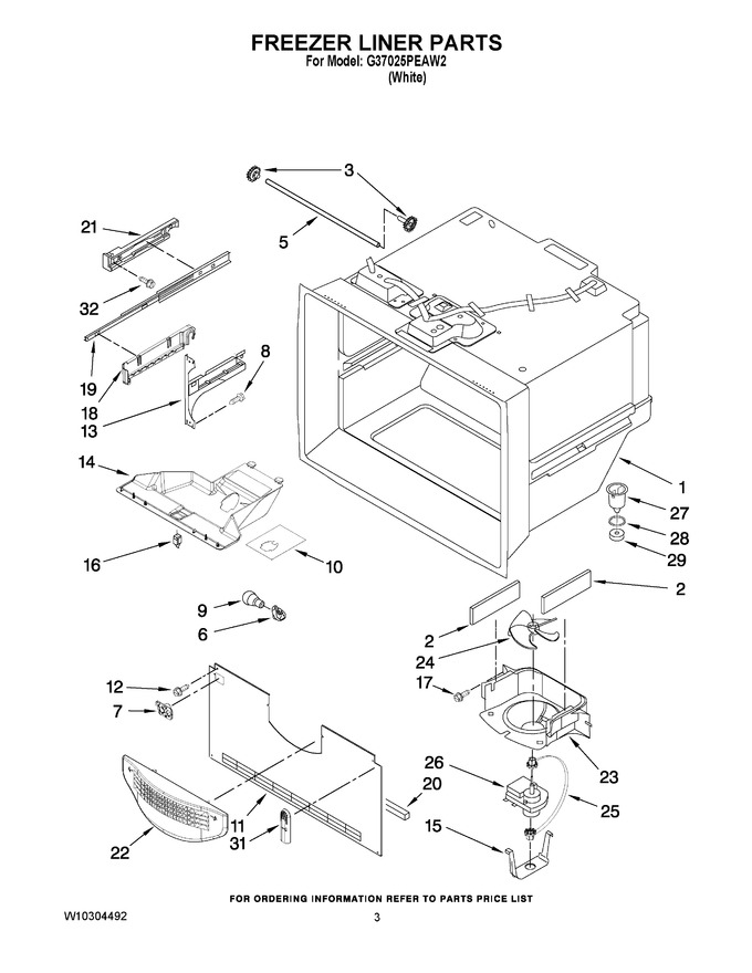 Diagram for G37025PEAW2