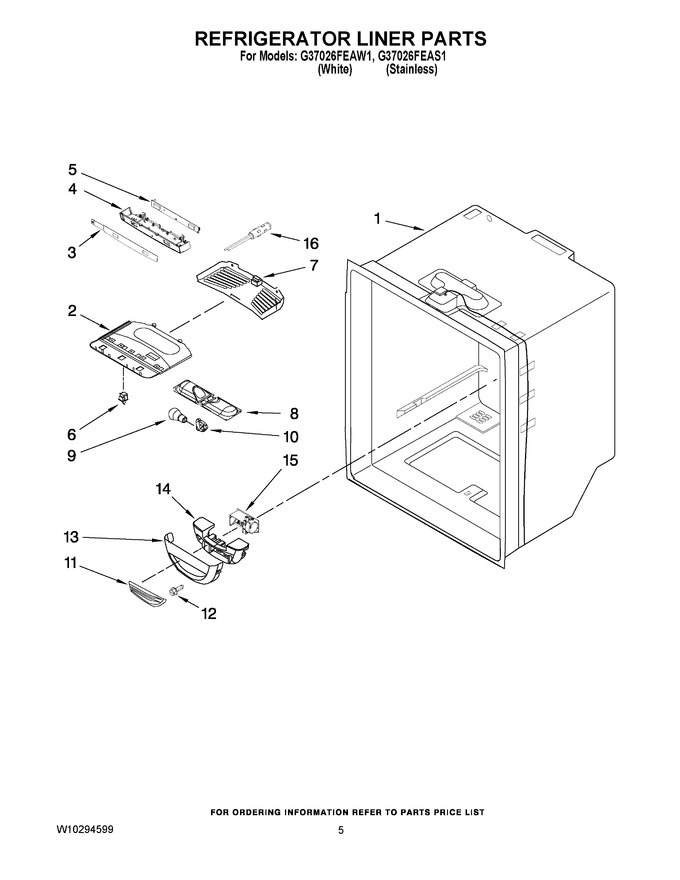 Diagram for G37026FEAW1