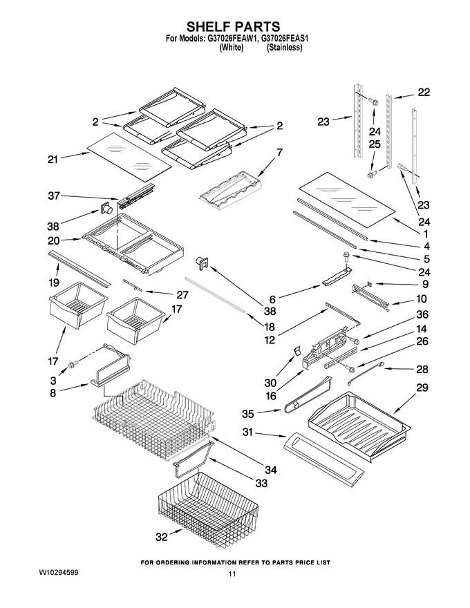 Diagram for G37026FEAW1