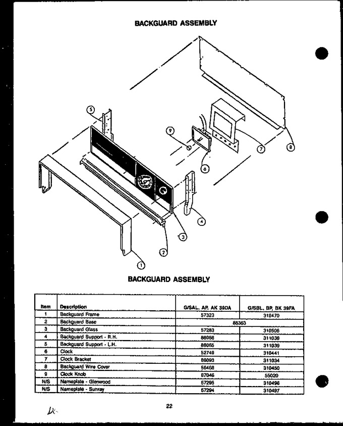 Diagram for GBL39FA