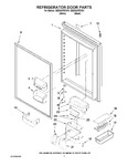 Diagram for 04 - Refrigerator Door Parts
