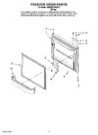 Diagram for 05 - Freezer Door Parts