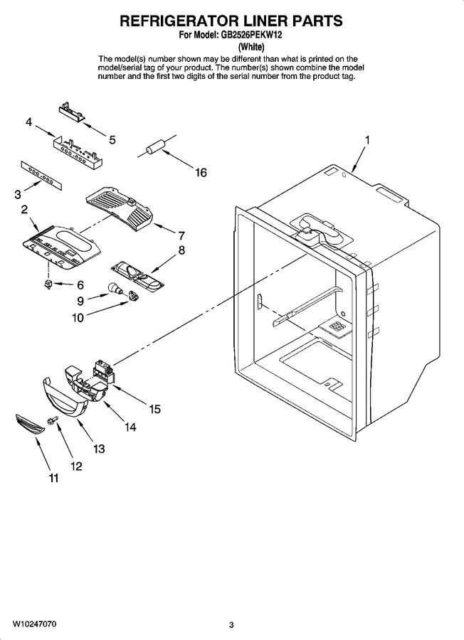 Diagram for GB2526PEKW12