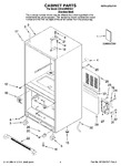 Diagram for 01 - Cabinet Parts