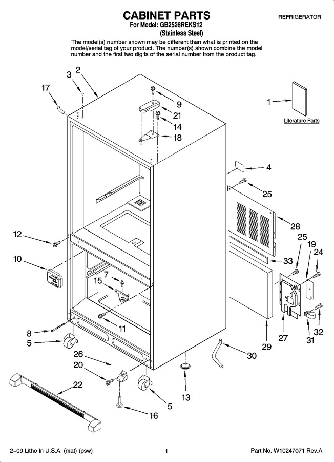 Diagram for GB2526REKS12