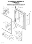 Diagram for 04 - Refrigerator Door Parts