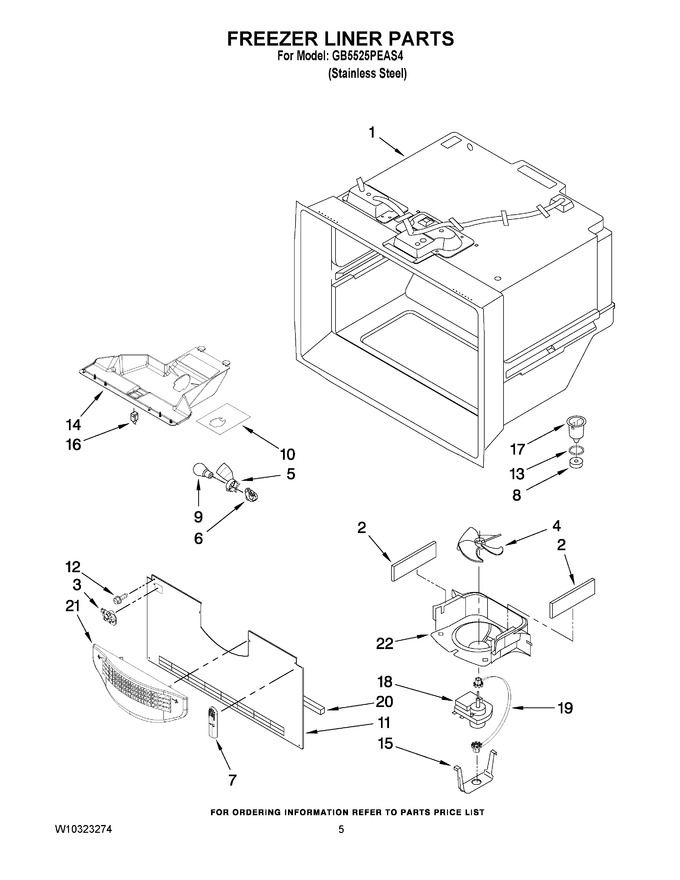 Diagram for GB5525PEAS4