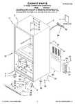 Diagram for 01 - Cabinet Parts
