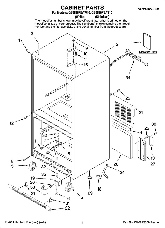 Diagram for GB5526FEAW10