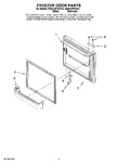 Diagram for 03 - Freezer Door Parts