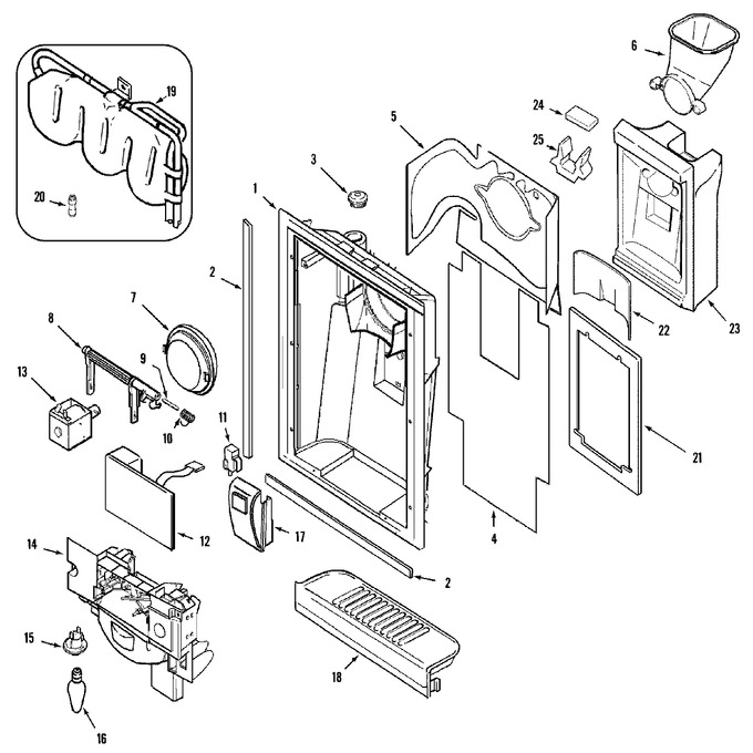 Diagram for MSD2456DEB