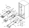 Diagram for 04 - Crisper Assembly (gc2225gek3/5/9)