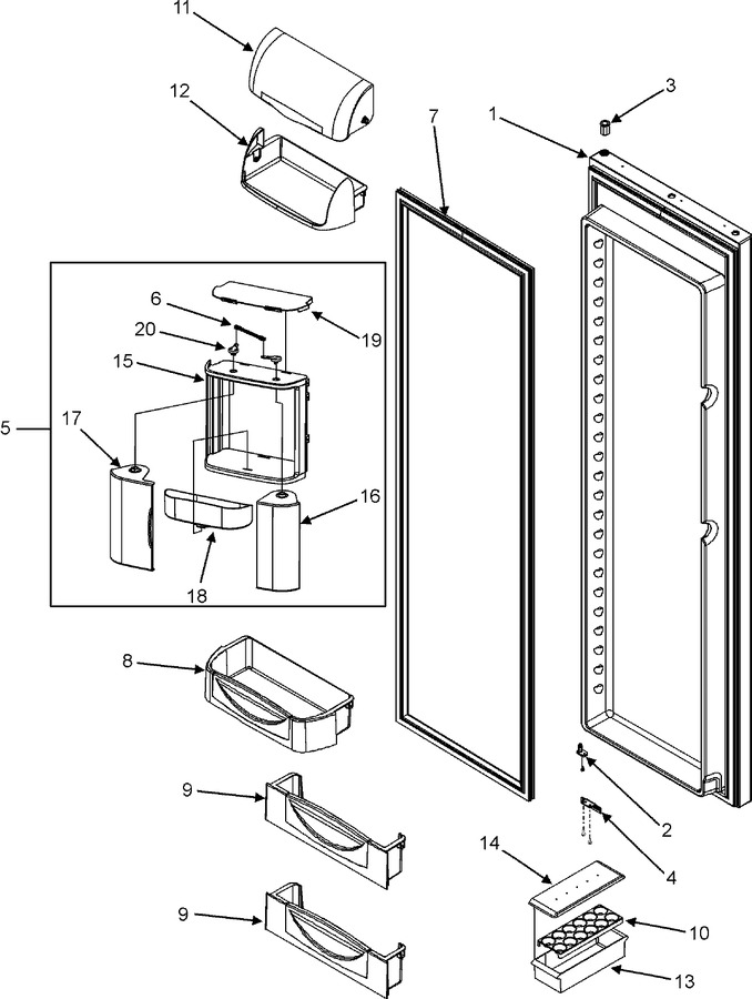 Diagram for JCB2287KEY