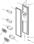 Diagram for 09 - Freezer Door