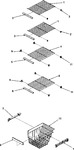 Diagram for 09 - Freezer Shelves