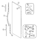 Diagram for 07 - Fresh Food Outer Door