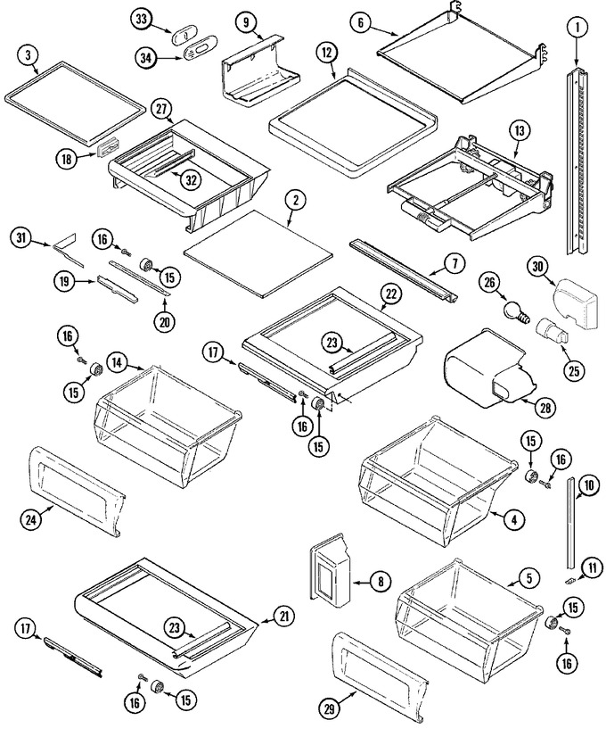 Diagram for GC2327PEDW