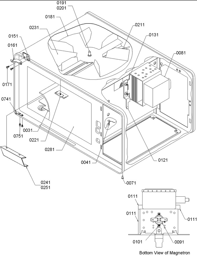 Diagram for GCSAND7DRR (BOM: P1186704M)