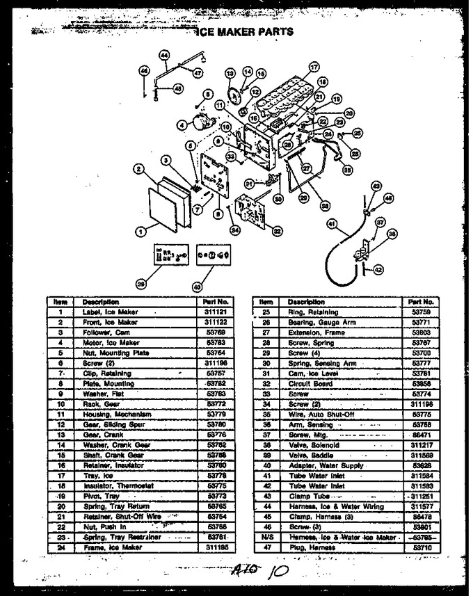 Diagram for GFD240-1L2 (BOM: GFD24001L 2)