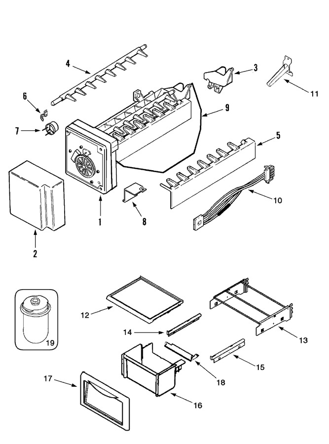 Diagram for GI22FB (BOM: (42`` MODELS))