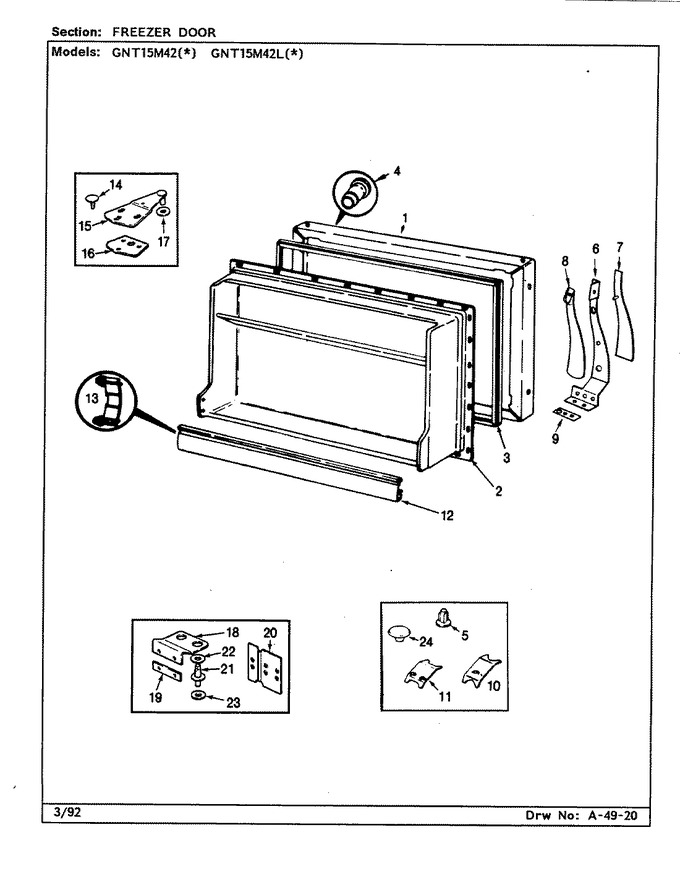 Diagram for GNT15M42L (BOM: BF03C)