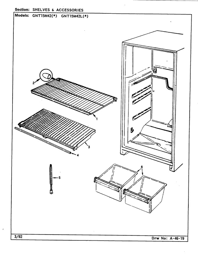 Diagram for GNT15M42L (BOM: BF03C)