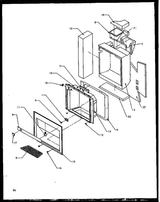 Diagram for GRH2401SW (BOM: P1168101W W)