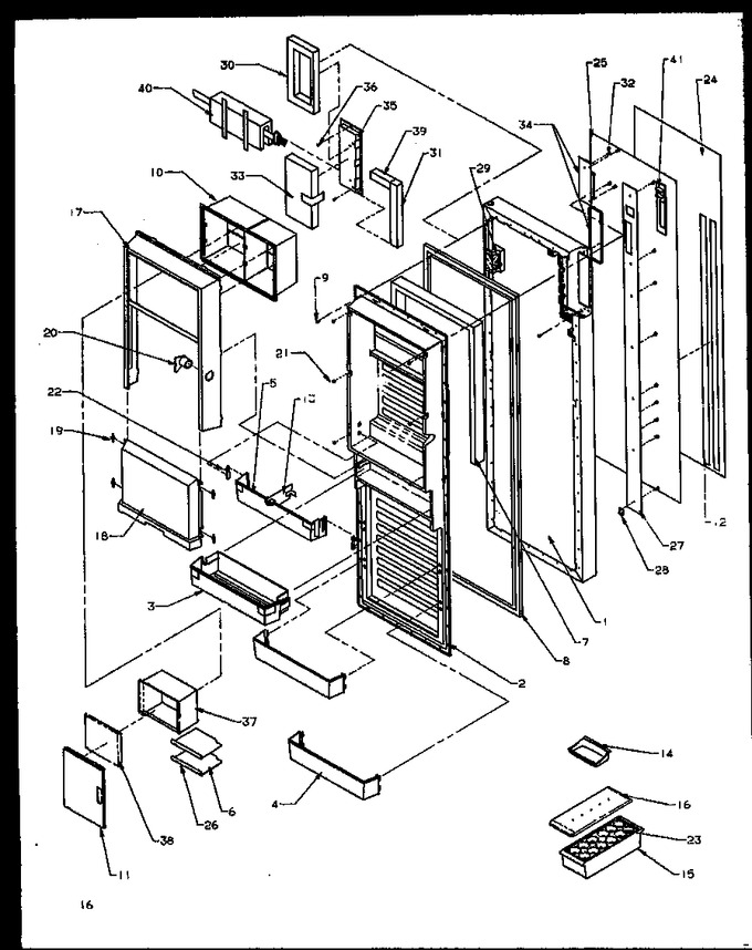 Diagram for GRH2202W (BOM: P1168102W W)
