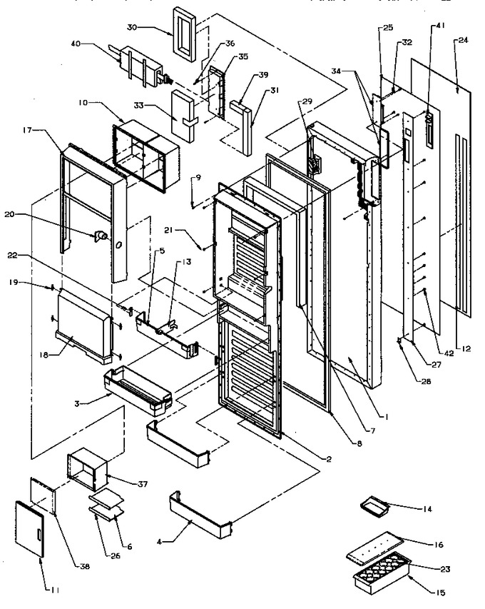 Diagram for GRH2203W (BOM: P1168105W W)