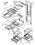 Diagram for 13 - Ref Shelving & Drawers