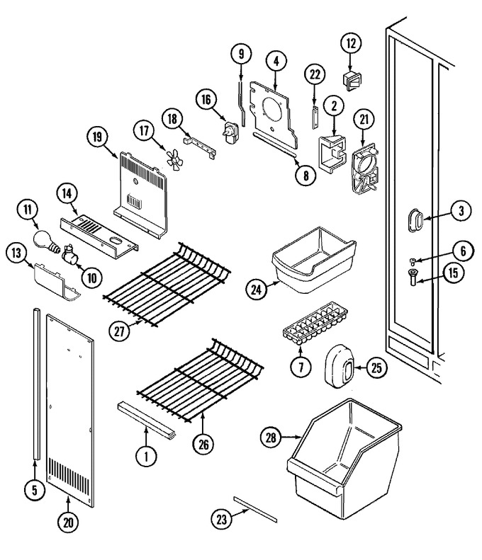 Diagram for KGU5700BS