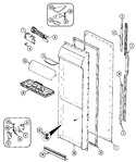 Diagram for 04 - Fresh Food Door