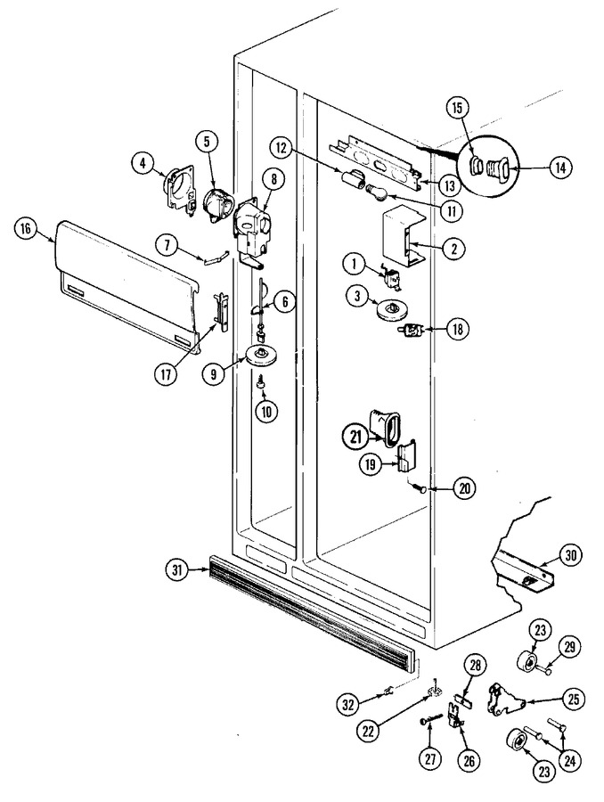 Diagram for GS22X8D3V (BOM: DP36A)