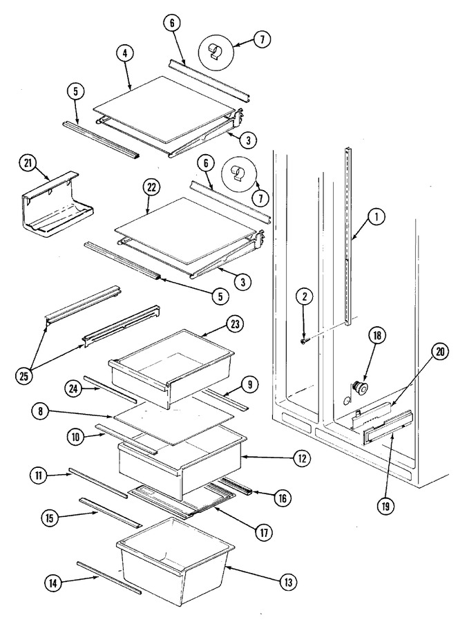Diagram for GS24X8DA (BOM: DR84B)