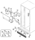 Diagram for 03 - Fresh Food Compartment