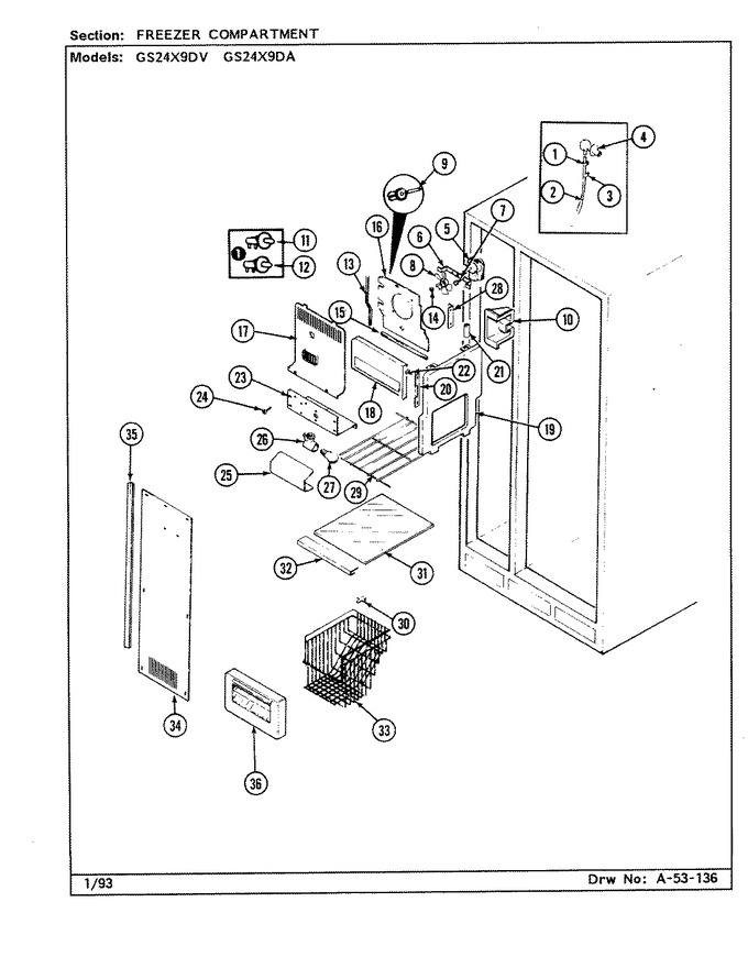 Diagram for GS24X9DA (BOM: DR86A)